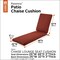 Classic Accessories Ravenna Water-Resistant Patio Chaise Cushion, 80 x 26 x 3 Inch, Spice 62-193-011703-EC - alternate 10
